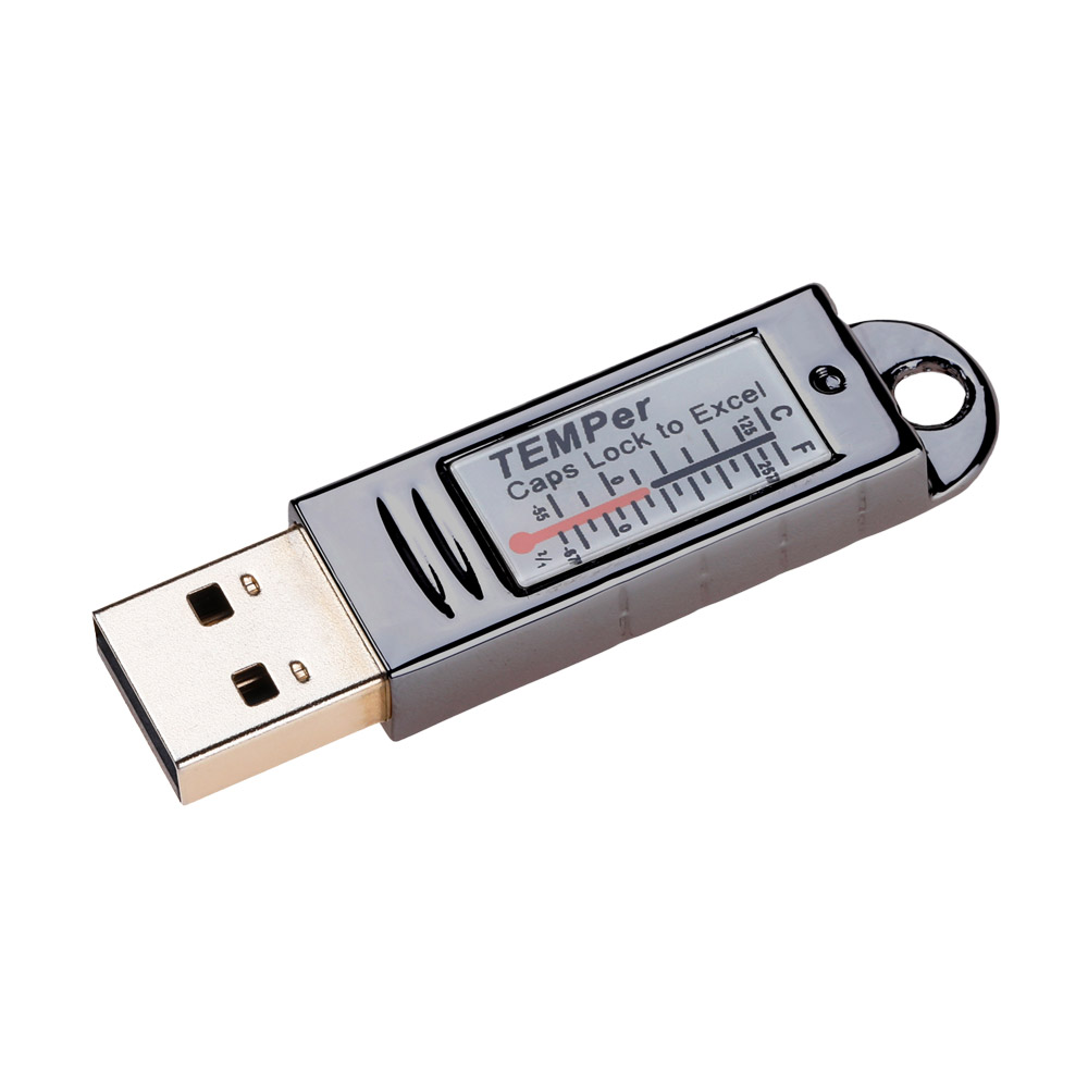 Gold TEMPer  USB温度传感器防水测温探头水族远程监测报警测温仪干湿